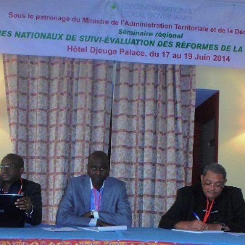 Décentralisation: L’Afrique francophone planche sur le suivi évaluation