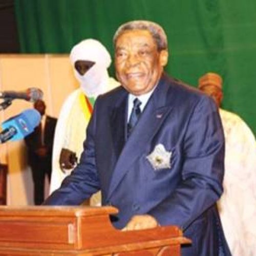 Sénat : Marcel Niat Njifenji encore président !