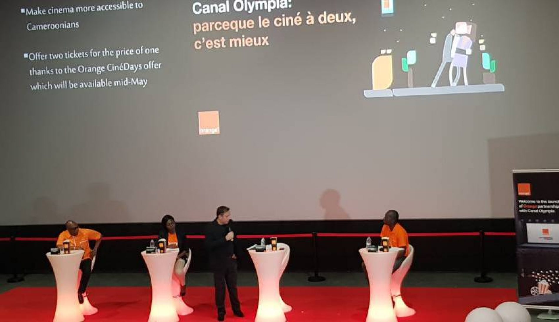 Culture : Orange et Canal Olympia en synergie pour le cinéma camerounais