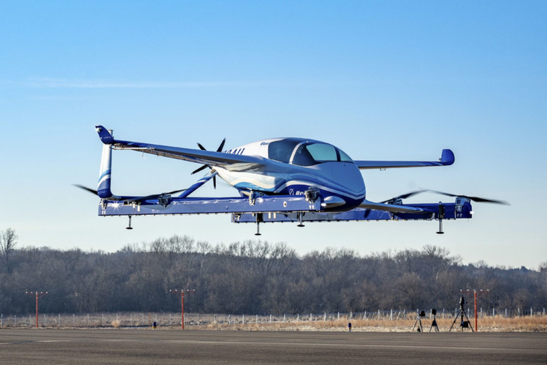 Transport urbain : Premier essai en vol de la voiture volante de Boeing