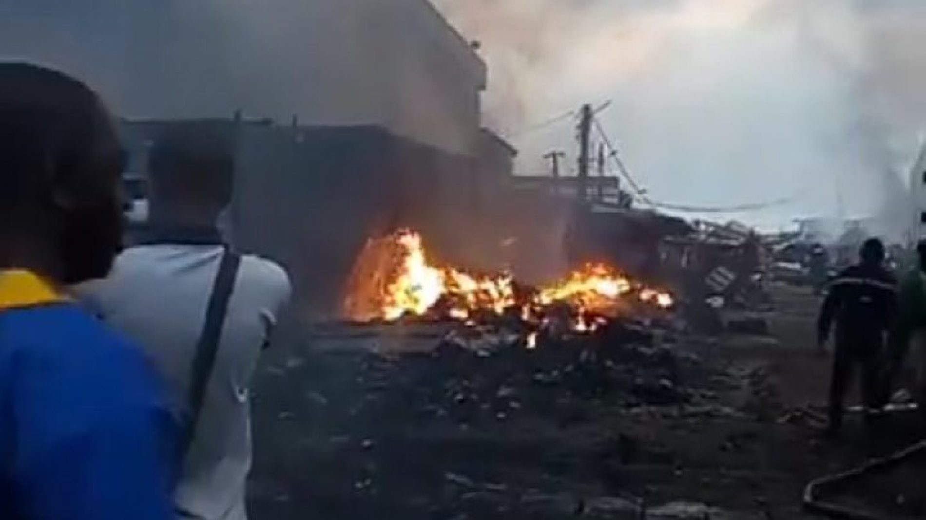 Douala : Le marché Congo à nouveau incendié