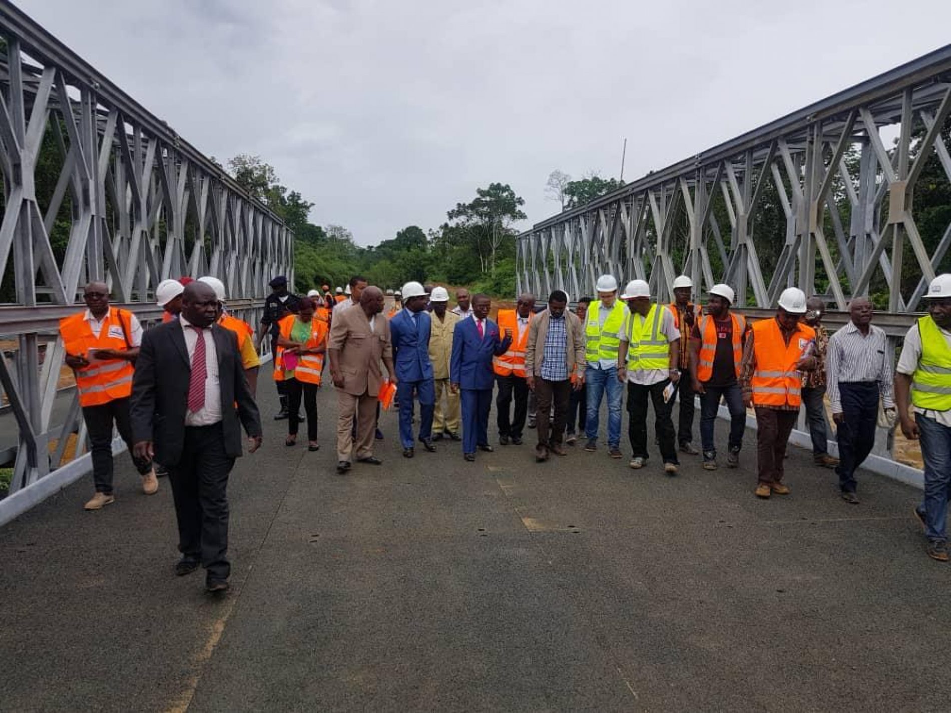 Travaux publics: 55 ponts métalliques préfabriqués bientôt installés