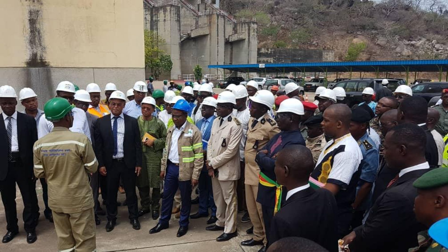 Barrage Hydroélectrique de Lagdo : Gaston Eloundou Essomba en visite d’inspection