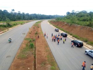 Aménagement routier: 74% de réalisation en première phase pour l’autoroute Douala-Yaoundé