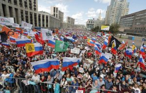 Russie : 20.000 manifestants réclament des élections locales libres !