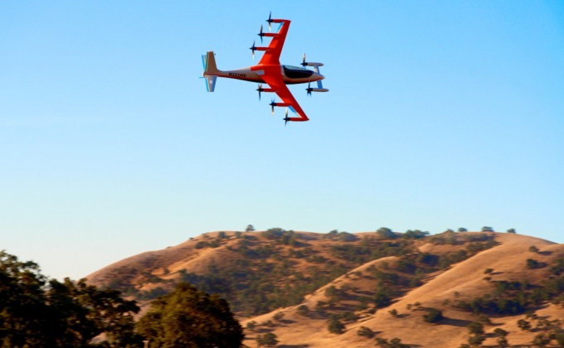 Etats-Unis – Projet Heaviside : Kitty Hawk dévoile son nouvel aéronef électrique