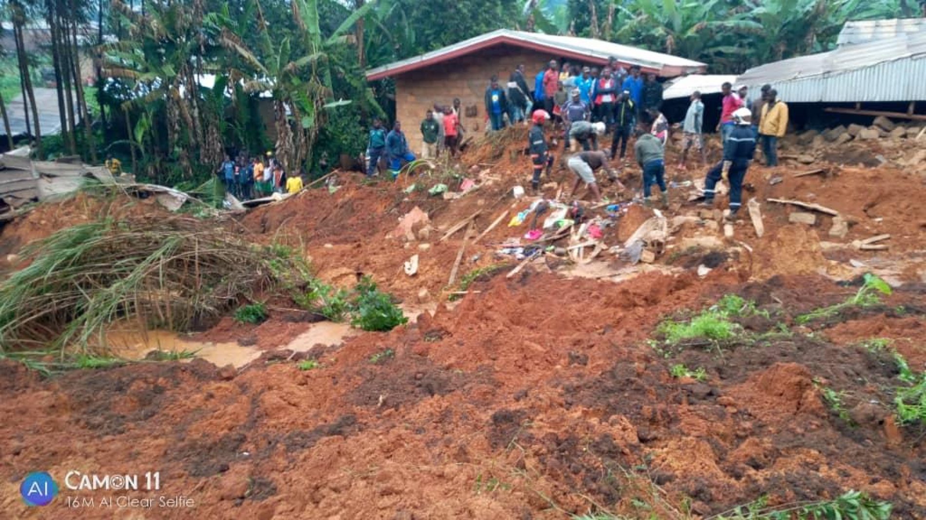 Bafoussam : au moins 42 morts dans un glissement de terrain
